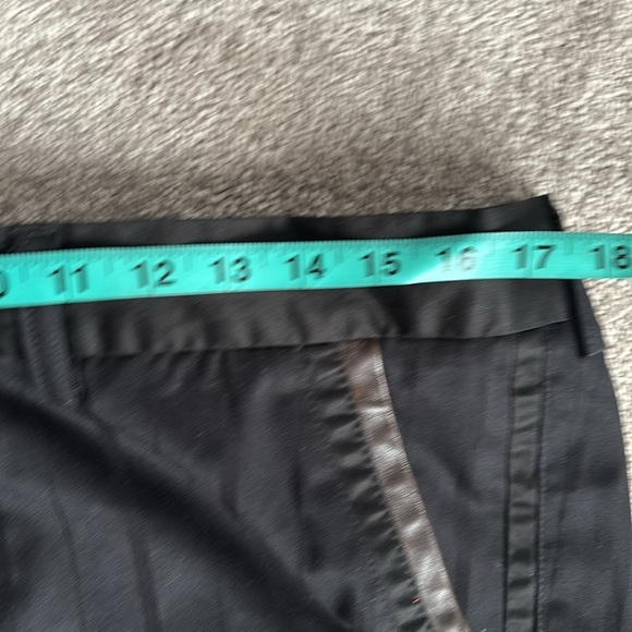 Just Cavalli Textured Striped loose fit dress pants Sz 54 - Picture 9 of 16